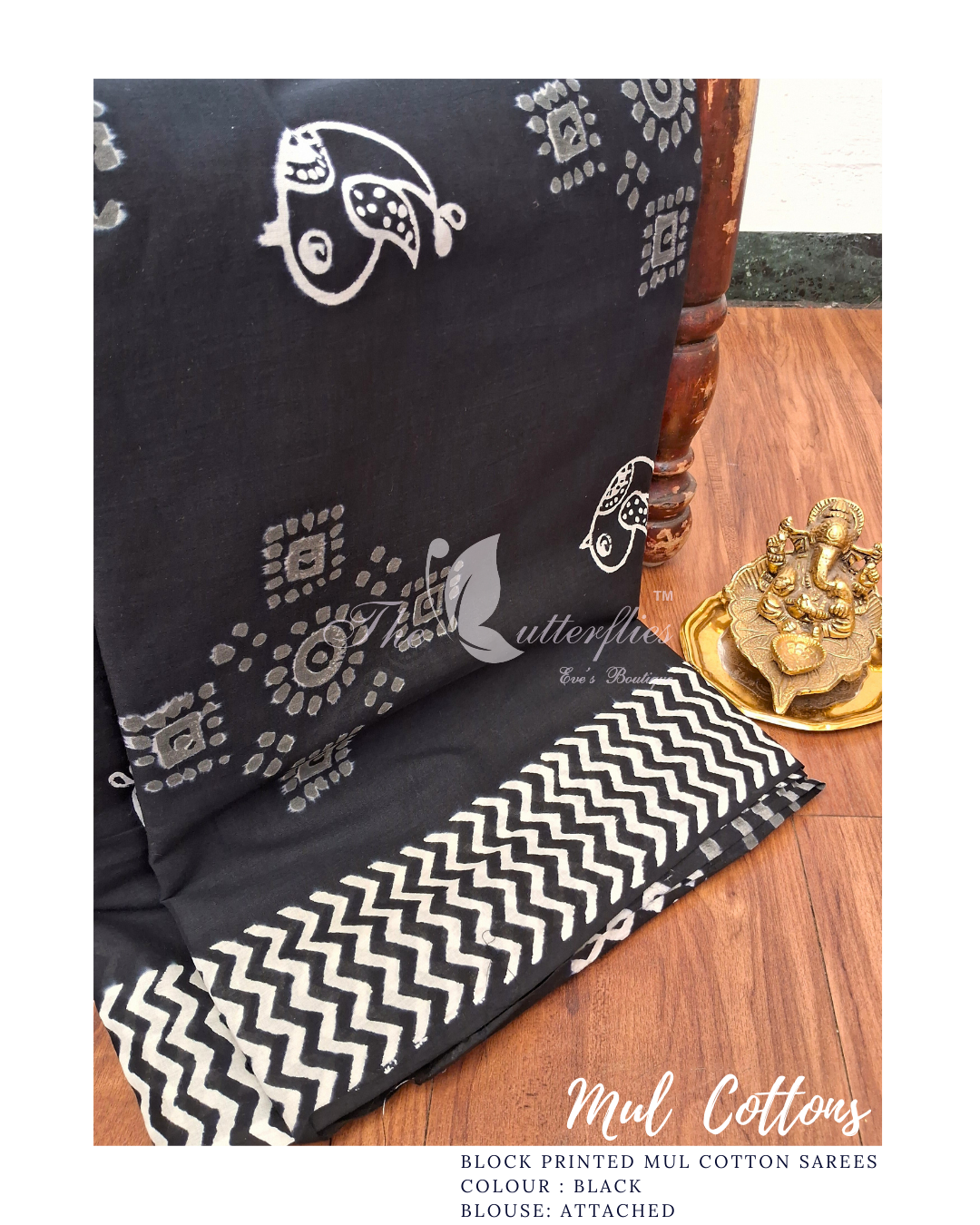 MUL COTTON SAREE SHPSMCS24099