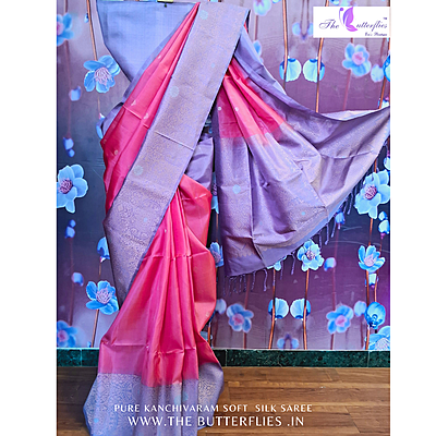 PURE KANCHIVARAM SOFT SILK SAREE SASSSIL21341