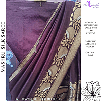 MASHRU  SILK SAREE  NISSBNS24479