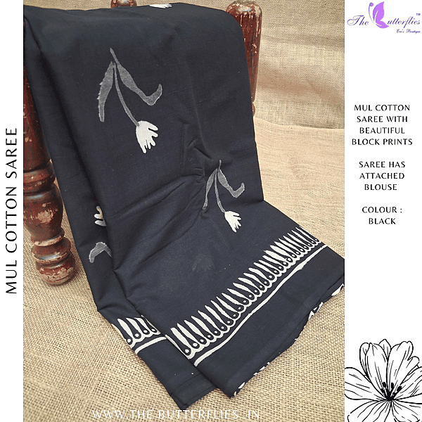 MUL COTTON SAREE SHPSMCS24098