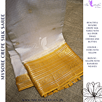 CREPE SILK SAREE NISSCRE24666 CREPE SILK SAREE NISSCRE24666