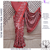 SEMI MODAL SILK SAREE DCMSMSS24675