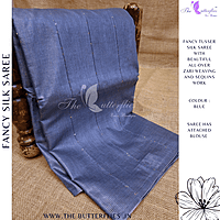 FANCY TUSSER SILK SAREE SFHSTUS24632