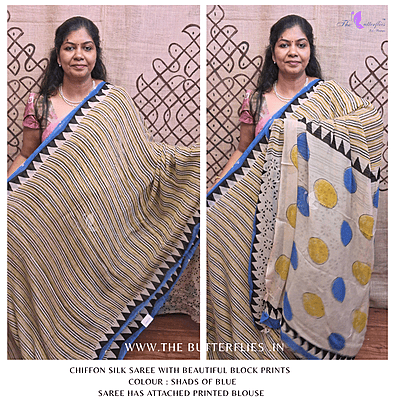 CHIFFON SILK SAREE ssgSGRS24781