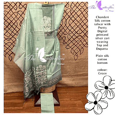CHANDERI SILK COTTON SALWAR SFHCCHA24765