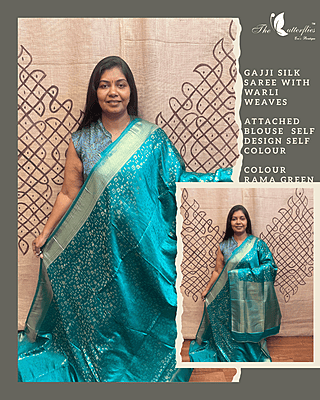 GAJJI SILK SAREE  MHTSSIL24852