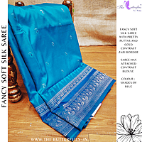 FANCY SOFT SILK SAREE MHTSSIL24834