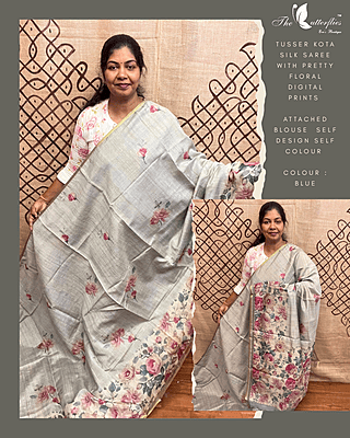 KOTA TUSSER SILK SAREE KKISKOT25155