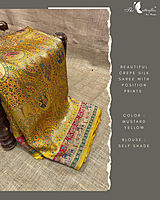 CREPE SILK SAREE RJASPMS24877
