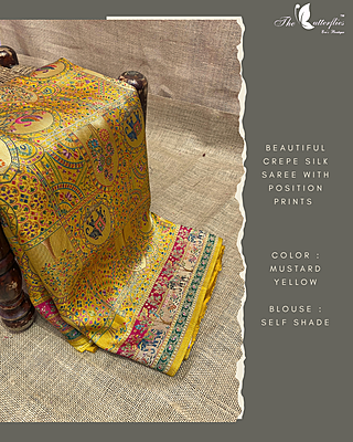 CREPE SILK SAREE RJASPMS24877