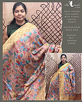 SOFT TUSSER SILK SAREE KHFSTUS25015 SOFT TUSSER SILK SAREE KHFSTUS25015
