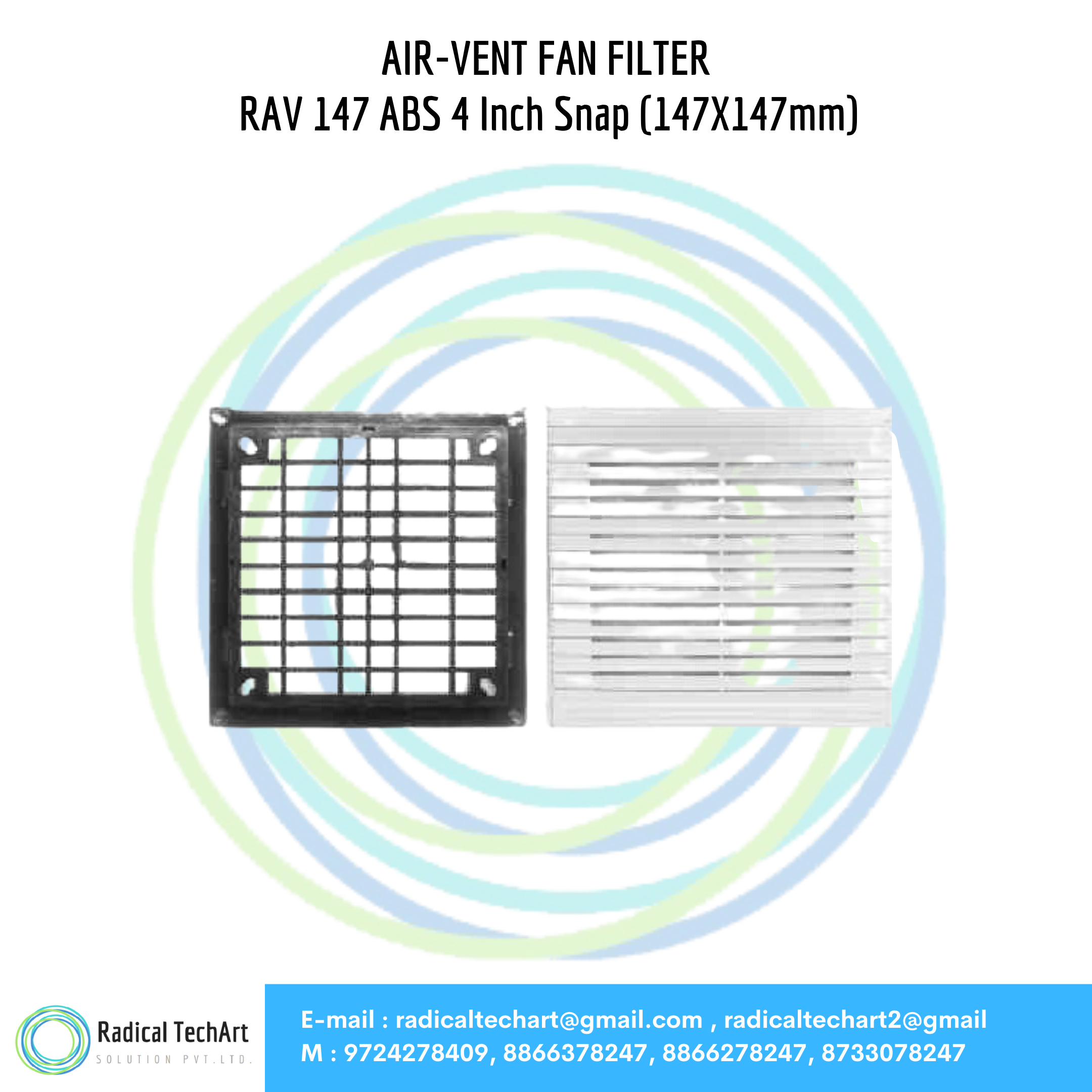 Airvent Fan Filters
