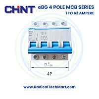 chinteBG 4 Pole MCB for Industrial & Residential Protection