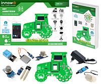 IoT Agritech Kit | Precision Farming with Soil Moisture, Temp, Humidity, Rain & Obstacle Sensors | SDG Goal: Life on Land