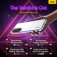 POCO M7 Plus 5G (Chrome Silver, 128 GB)  (8 GB RAM)