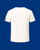 Unisex Off-White Plain Crew Neck Tee