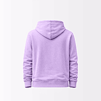 Unisex Lavender Awake Graphic Printed Hoodie
