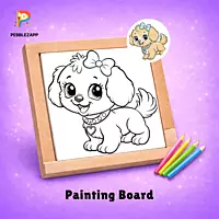 Cute Puppy Coloring