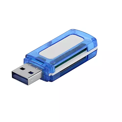 Multi-Card Reader Adapter, 4-in-1 USB 2.0 Port for Micro, TF, MMC, MS, M2 Memory Cards