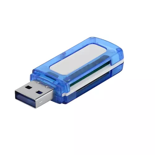 Multi-Card Reader Adapter, 4-in-1 USB 2.0 Port for Micro, TF, MMC, MS, M2 Memory Cards