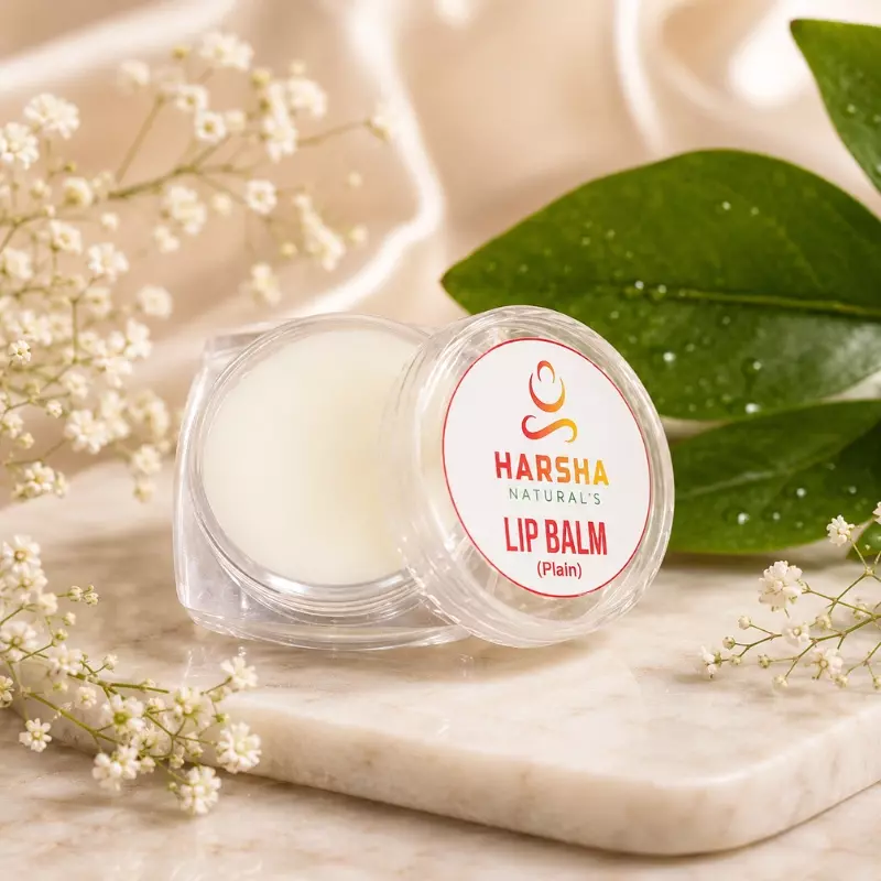 Harsha Naturals Lip Balm-Nude-Tin type