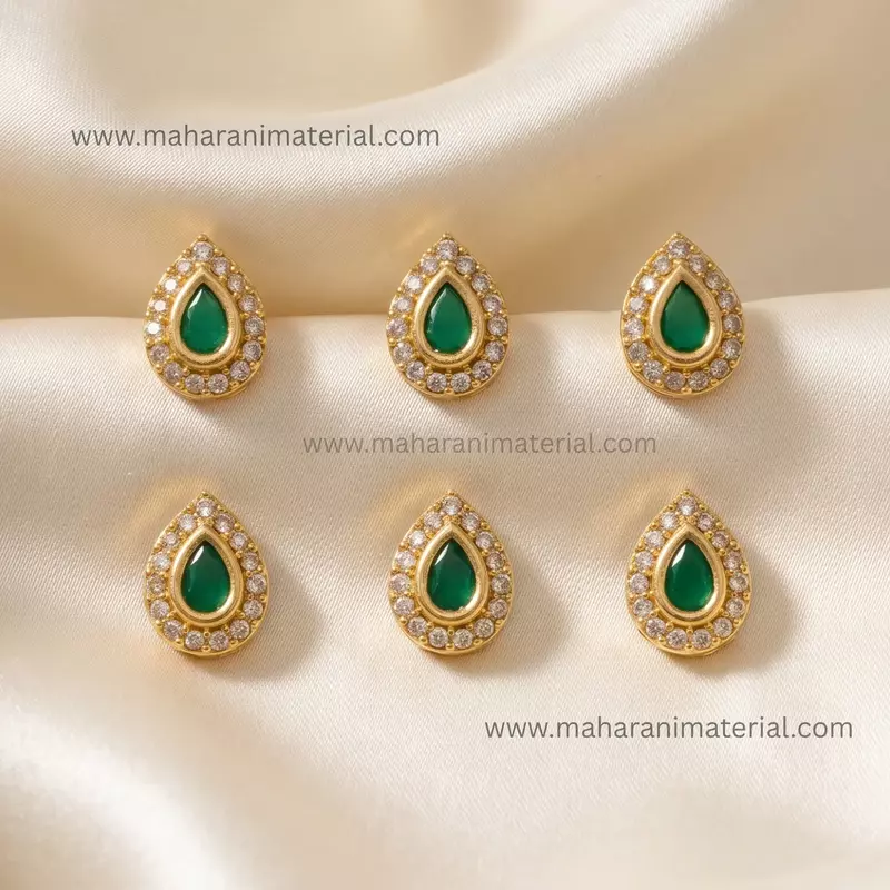 Drop Kundan Eye