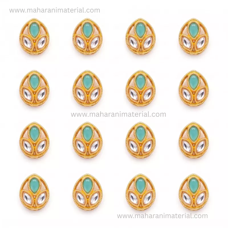 Flower Kundan 3D