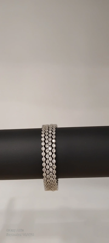 AD Stone Covered Bangle