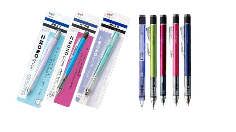 TOMBOW MONO GRAPH MECH PENCIL 0.3 MIX TOMBOW MONO GRAPH MECH PENCIL 0.3 MIX