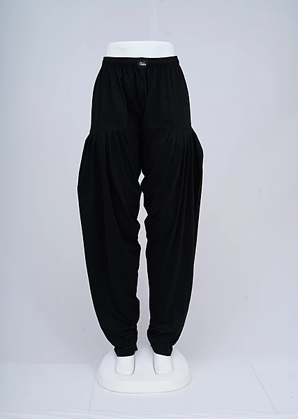 Women Black Patiyala