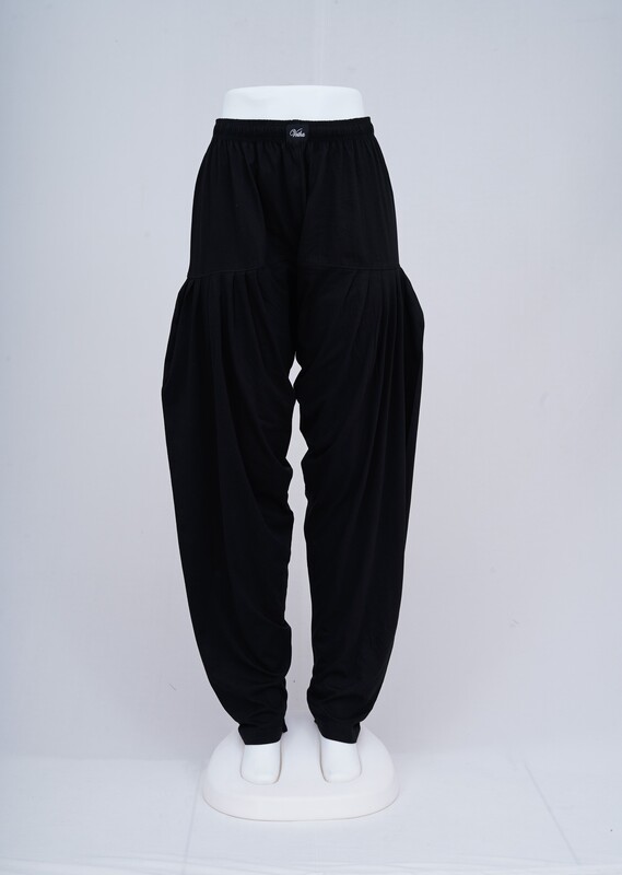 Women Black Patiyala