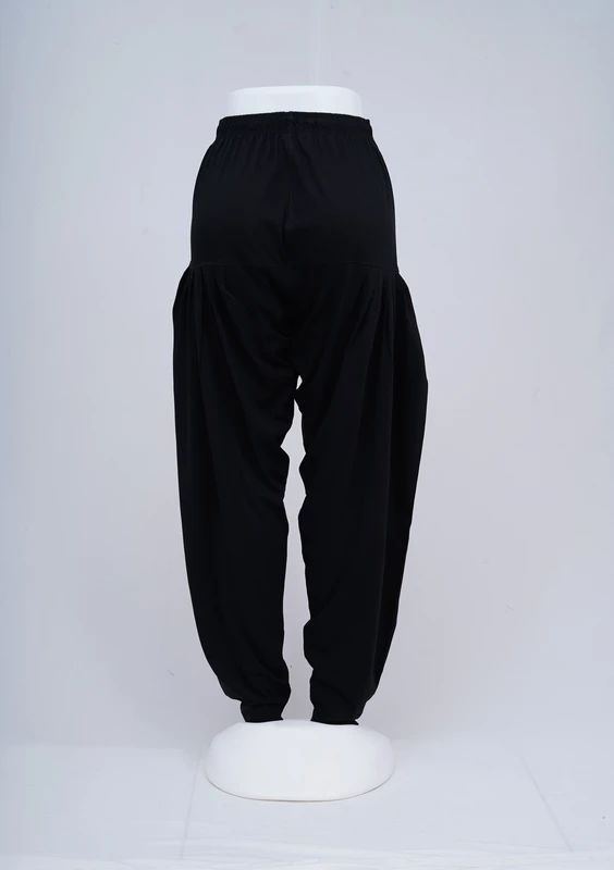 Women Black Patiyala