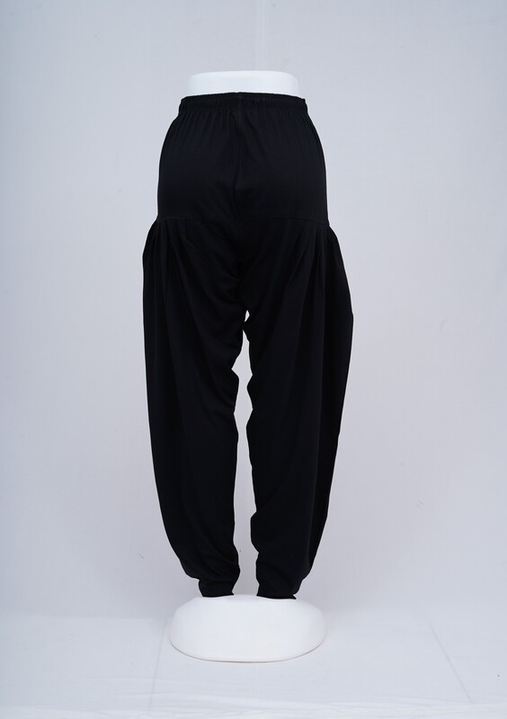 Women Black Patiyala