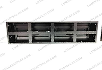 Slim strip MS GI outdoor LED cabinet 1280 x 320 mm, fanless, bezel-free – Lumina Display Systems