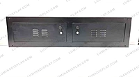 Slim strip MS GI outdoor LED cabinet 1280 x 320 mm, fanless, bezel-free – Lumina Display Systems