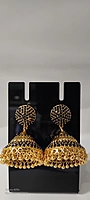 Golden ear rings for brides