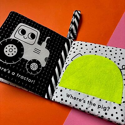 Cuddly Sheep: Baby’s First Sensory Cloth Book