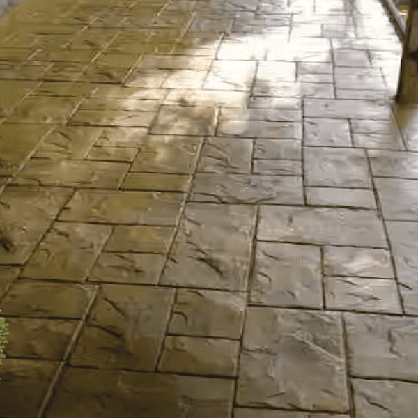 Sea Shell Resort - Stamp Concrete