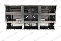 Low-profile fanless MS GI outdoor LED cabinet 960 x 480 mm, no bezel, rear access – Lumina