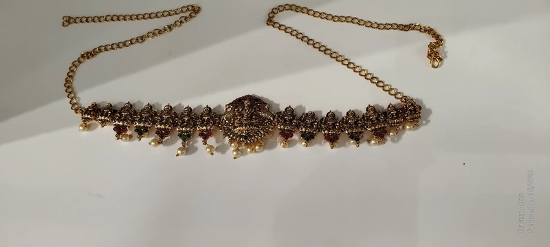 Temple Multicoloured Stone Hipchain