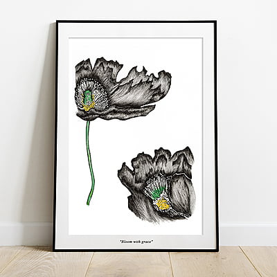 Bloom With Grace-Art No. 115/2023 Bloom With Grace-Art No. 115/2023