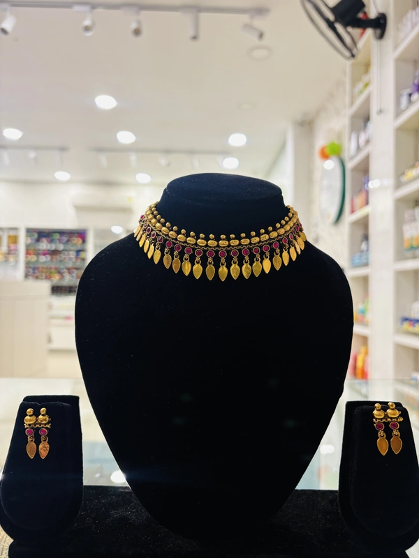 Antique Choker Elakkathaali Single Layer