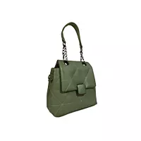 Quilted Crossbody Bag with Adjustable Strap