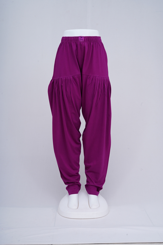 Women Magenta Patiyala