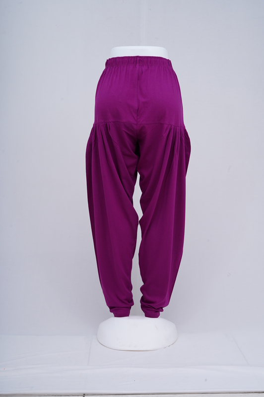 Women Magenta Patiyala