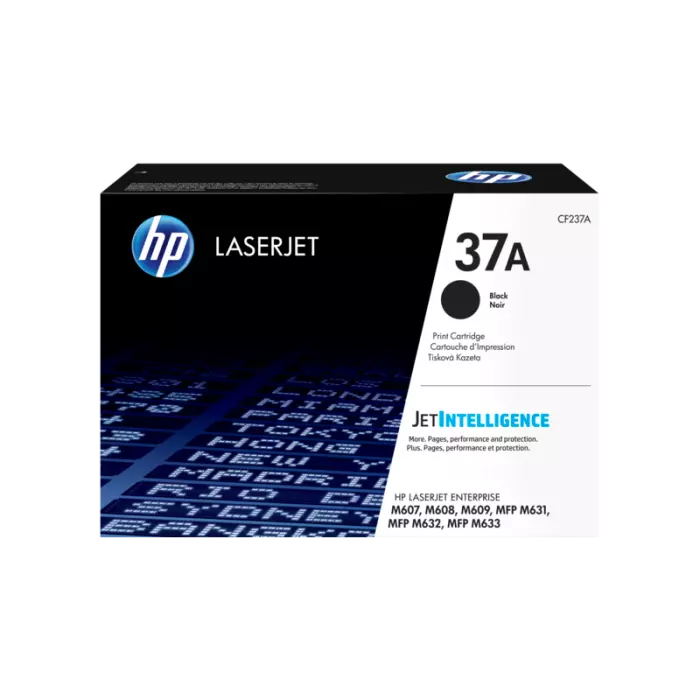 HP 37A Black LaserJet Toner Cartridge