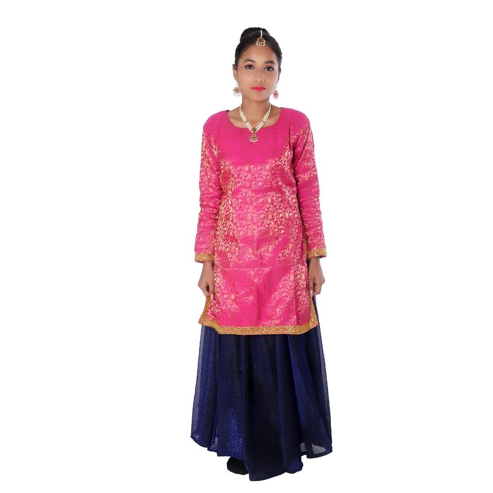 Indo Western Dance Dress Costume