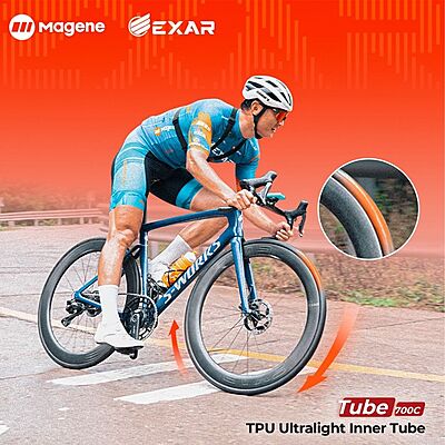 Magene EXAR TPU Tube 700x23-28c - 60mm