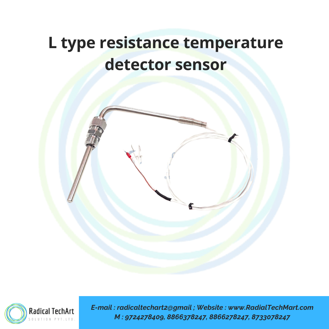 L type resistance temperature detector sensor