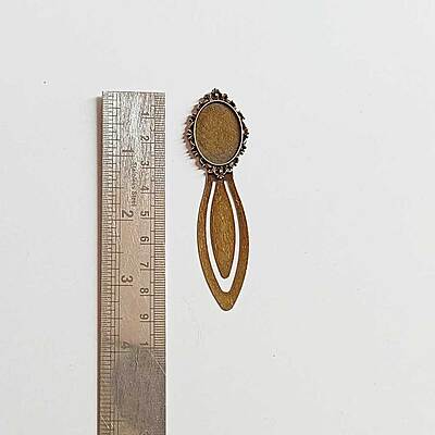 Antique Bronze Book Mark Modal 118 Antique Bronze Book Mark Modal 118